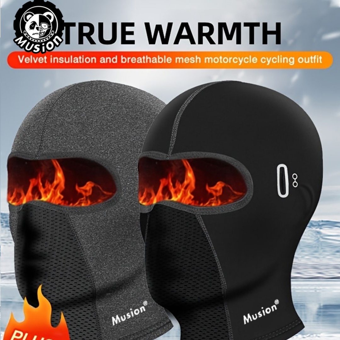 Mask Lanyard Adjustable - Musion Balaclava Tam Yüz Maskesi Rüzgar