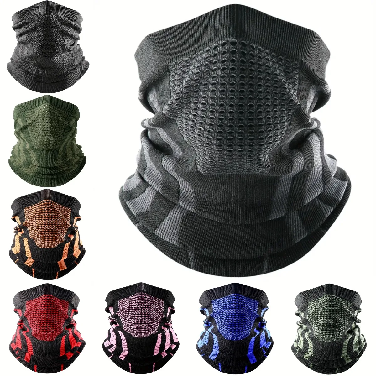 Sports Mask Breathable - Renkler Kış Nefes Rahat Termal Örme