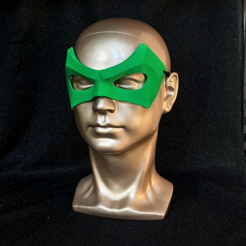 Respirator Half Face - Anime Süper Kahraman Yeşil Cosplay Göz