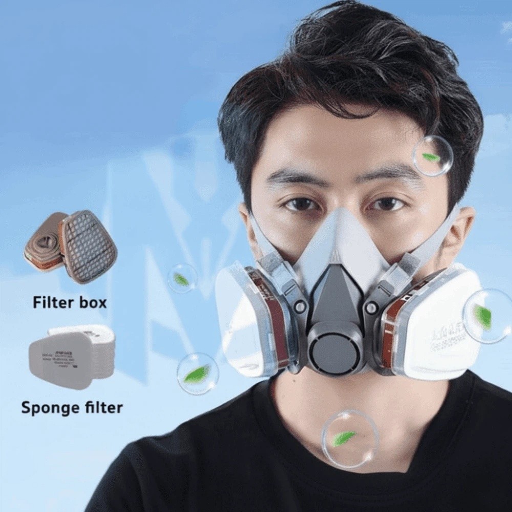 Respirator Half Face - Yeniden kullanılabilir ‌ Yarım Yüz Profesyonel