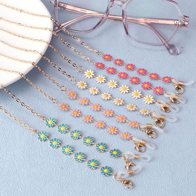 Mask Chain Holder - Şık Çiçekler Gözlük Zincirleri Kadınlar için