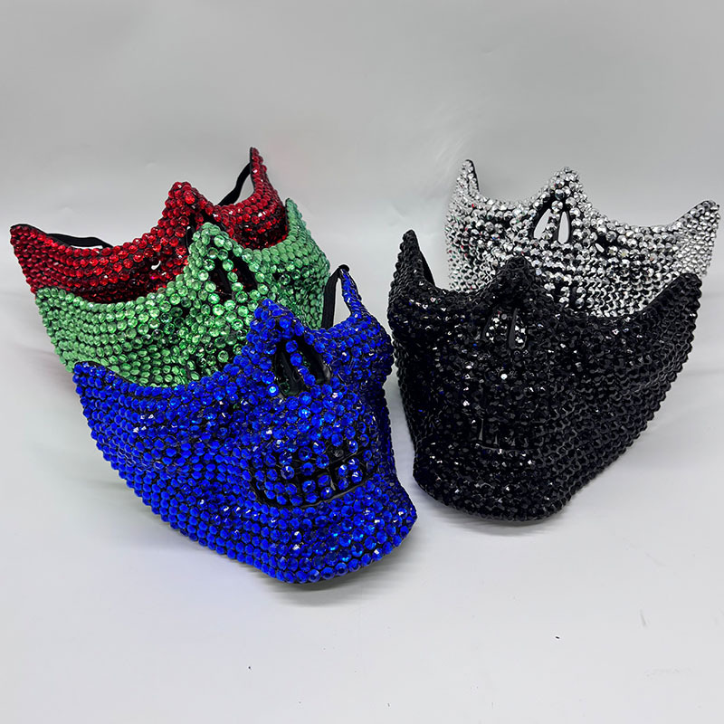 Respirator Half Face - Erkekler ve Kadınlar için Yapay Elmaslı