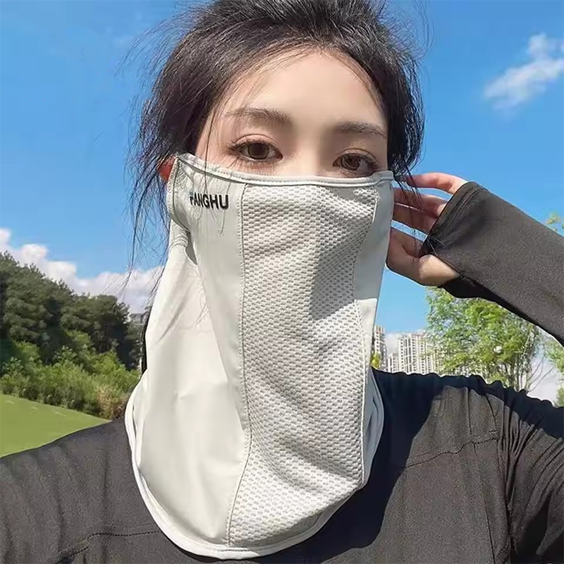 Sports Mask Breathable - 1 adet güneş koruma maskesi örgü