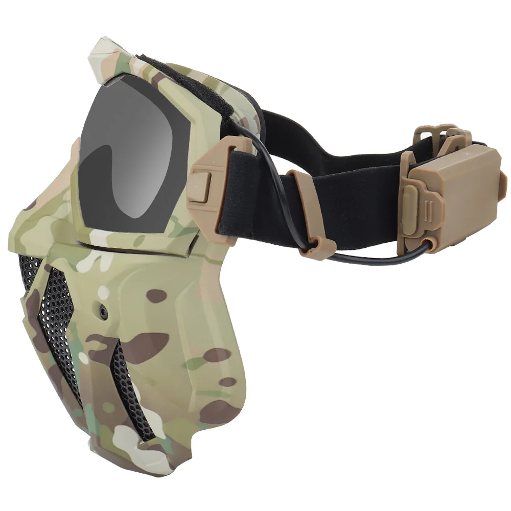 Anti Pollution Mask - Taktik Airsoft Paintball Yüz Maskesi Fan
