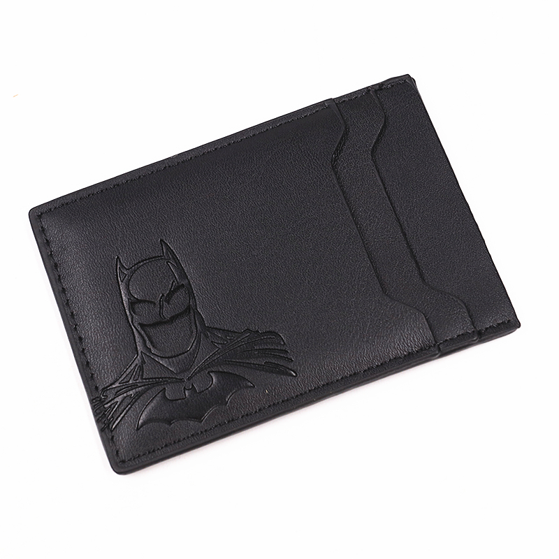 Face Mask Storage Box - Erkekler İçin Yarasa Desenli Deri İnce