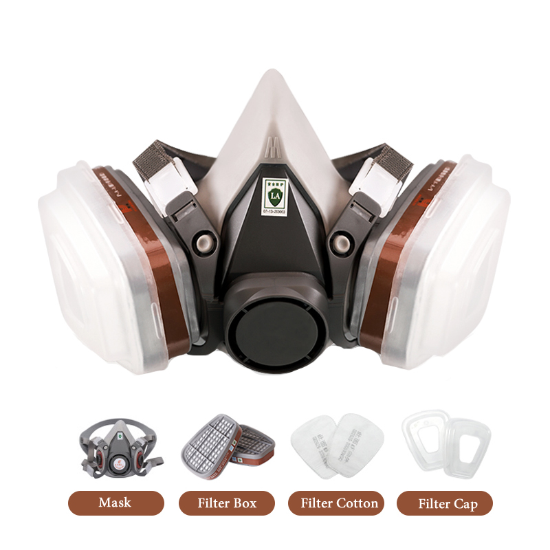 Dust Mask Construction - Yarım yüz 6200 toz gaz maskesi
