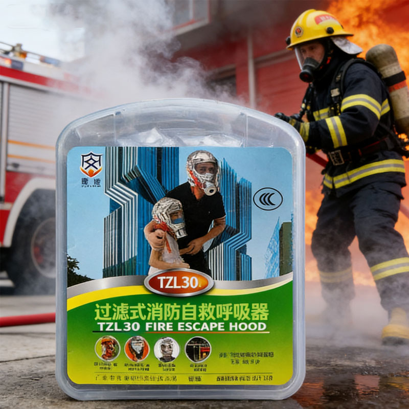 Kn95 Respirator Mask - Yangın Güvenliği Solunum Cihazı Yangın Solunum
