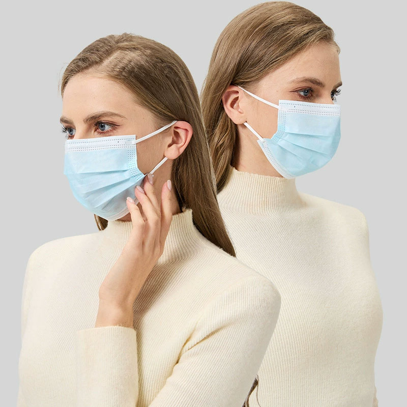 Dust Mask Construction - 50 adet Tek Kullanımlık Yetişkin Günlük