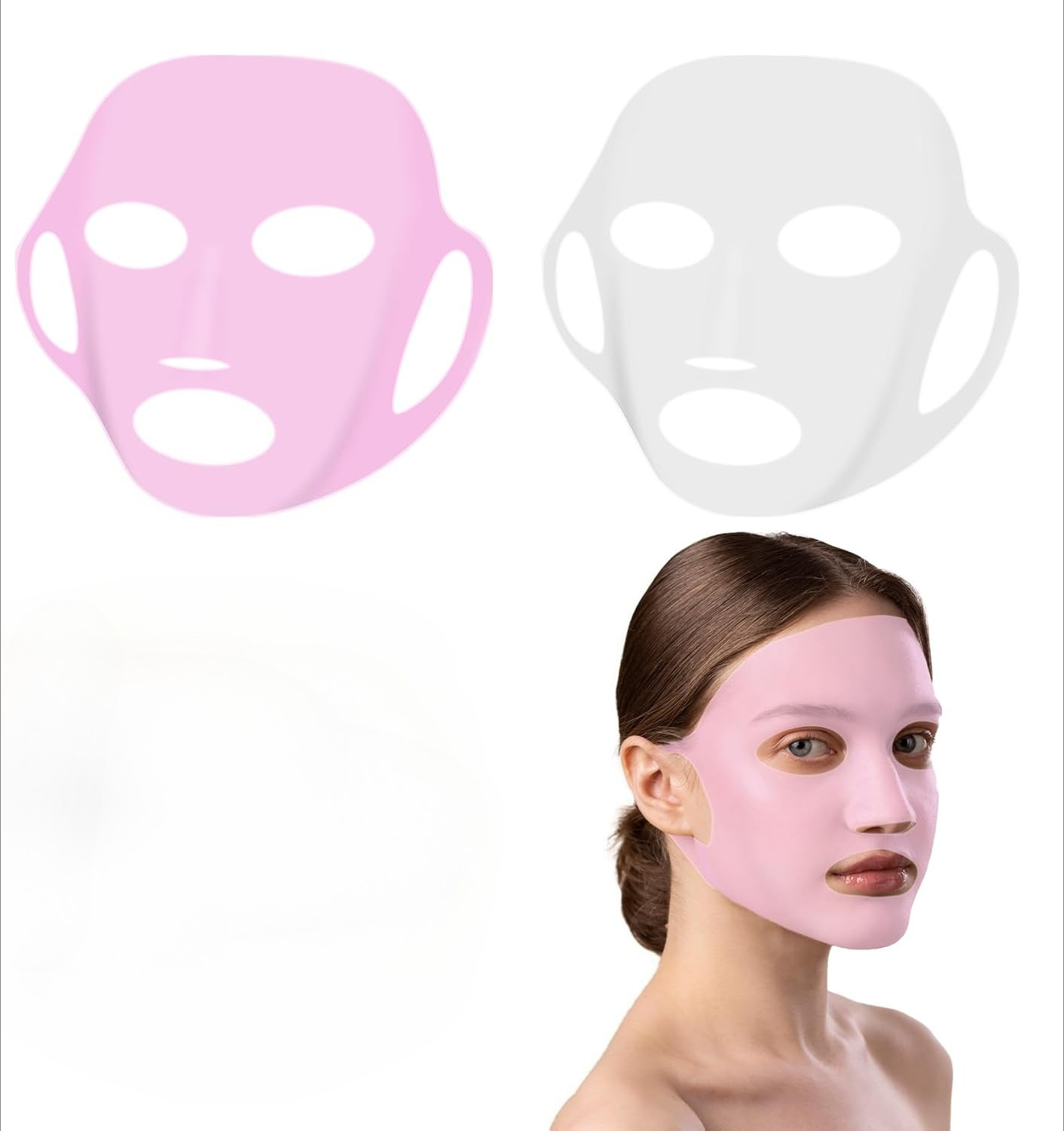 Silicone Mask Bracket - Silikon Yüz Maskesi Tutucu Yeniden Kullanılabilir