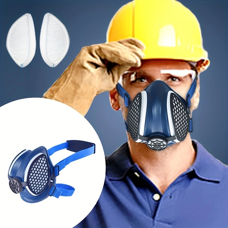 Kn95 Respirator Mask - Değiştirilebilir ve Yeniden Kullanılabilir Filtreli Silikon