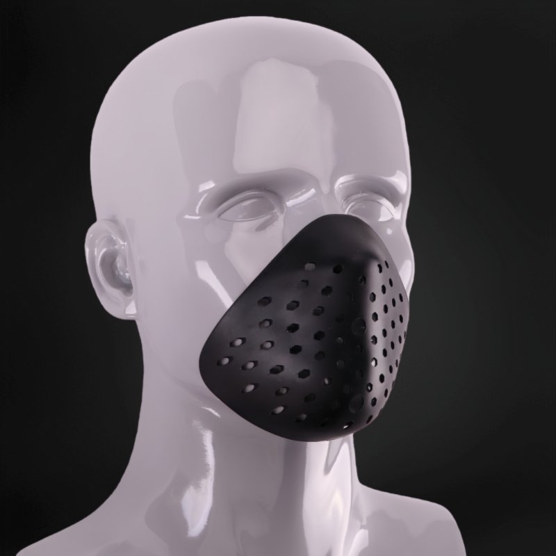 Silicone Mask Bracket - 3D Yarım Yüz Braketi Silikon Maske