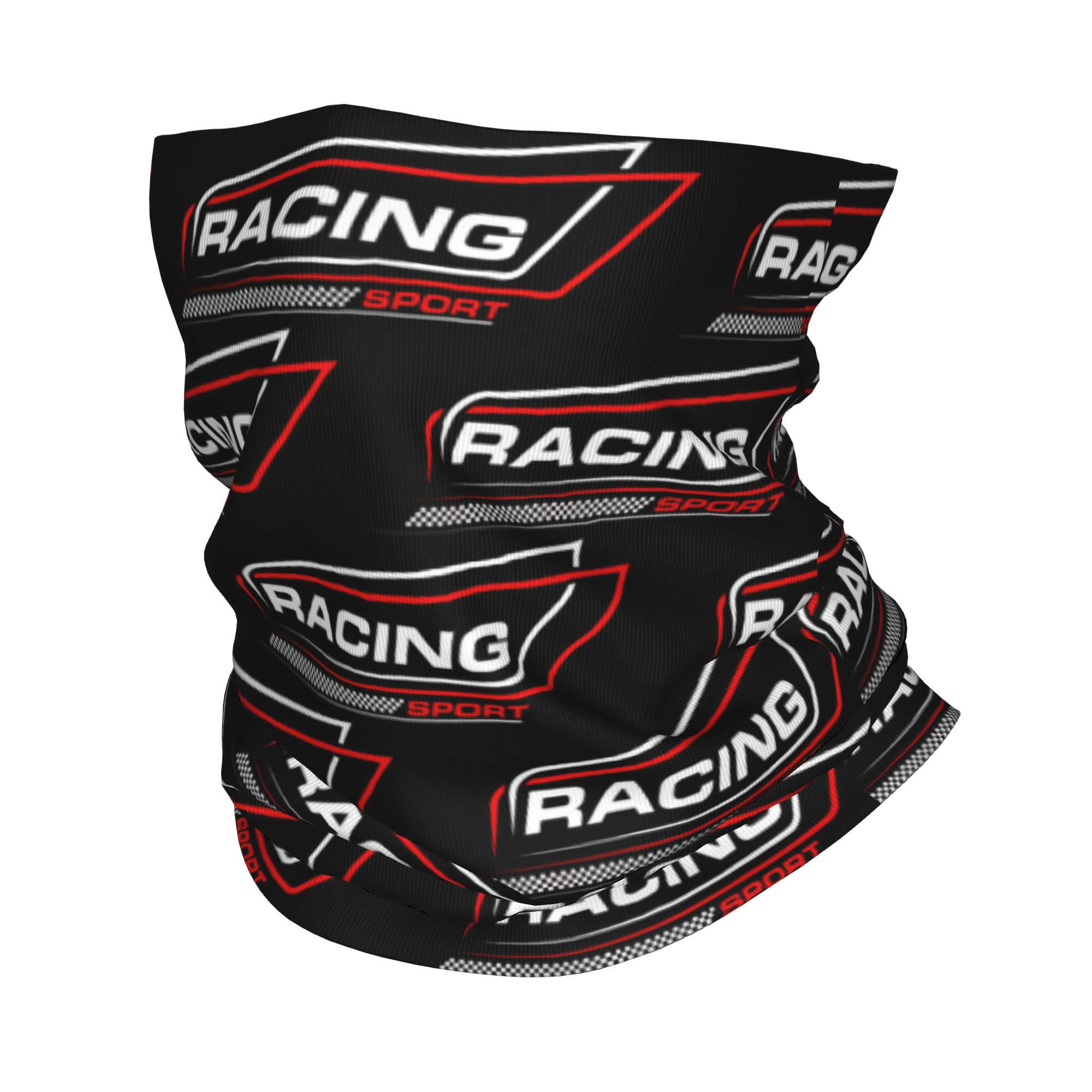 Neck Gaiter Face Cover - Özel Yarış Hız Yarışı Bandanası Boyunluk