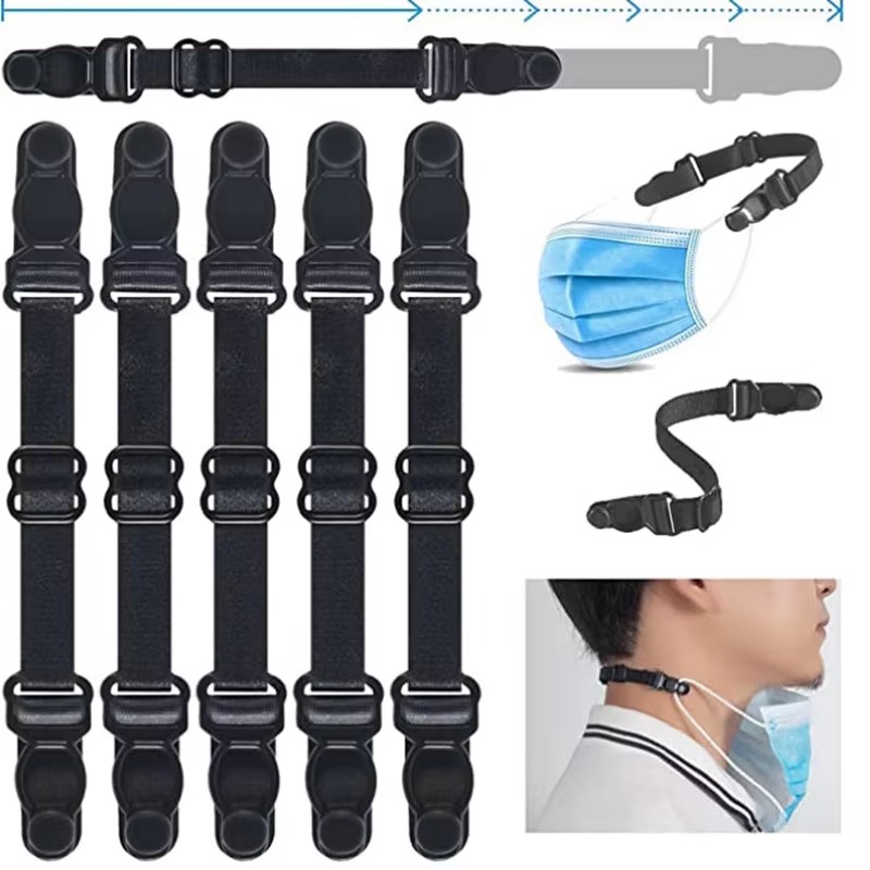 Mask Lanyard Adjustable - 5 adet ayarlanabilir maske uzatma bandaj