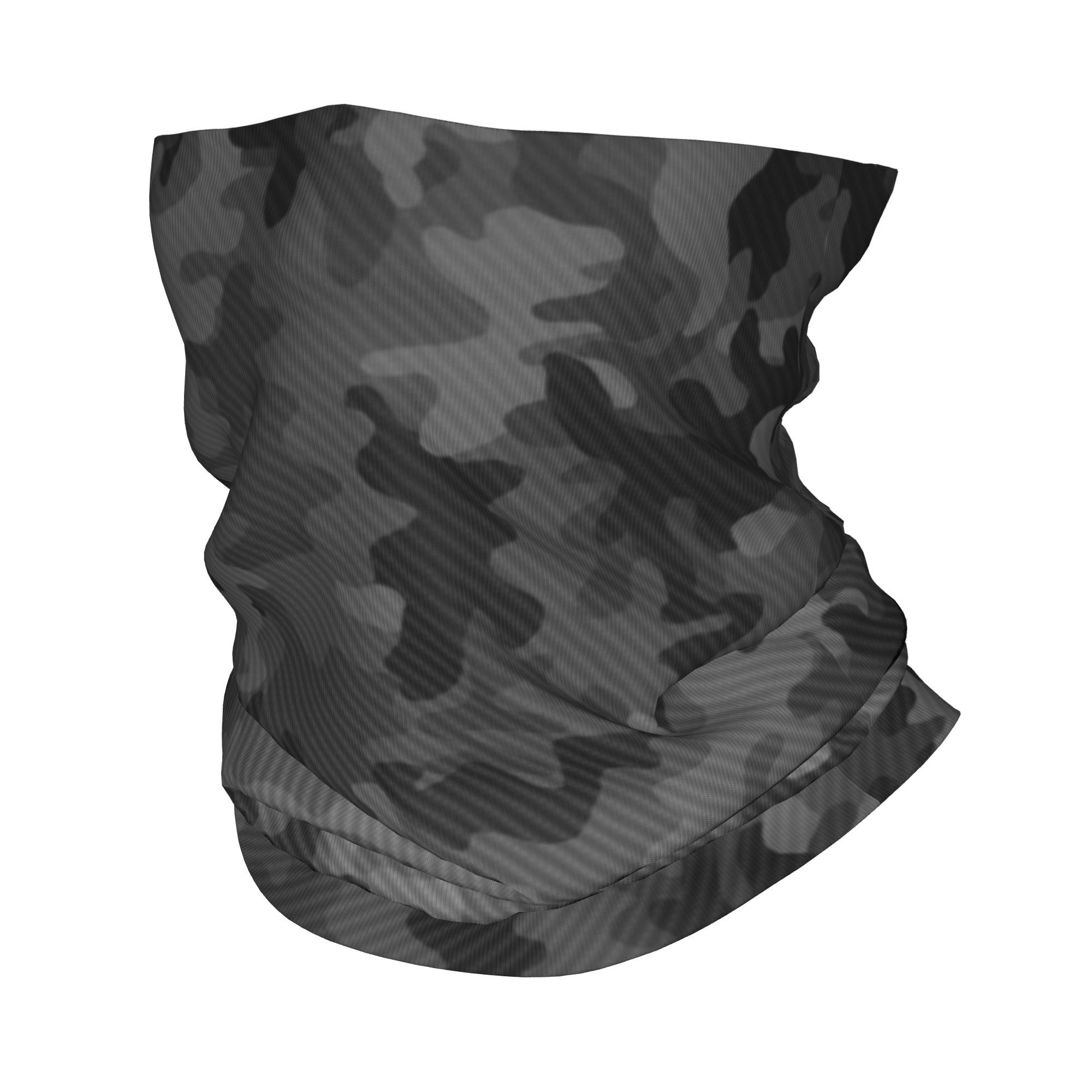 Neck Gaiter Face Cover - Özel Karbon Camo Bandana Boyun Körüğü