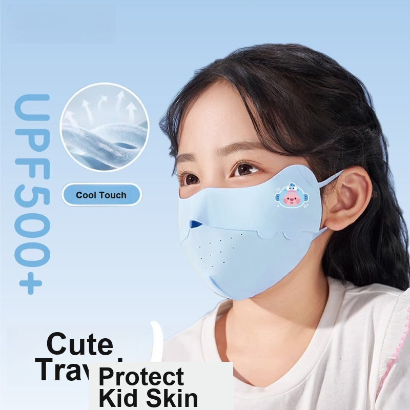 Kids Face Mask - Çocuklar için Buz İpek Yüz Maskesi