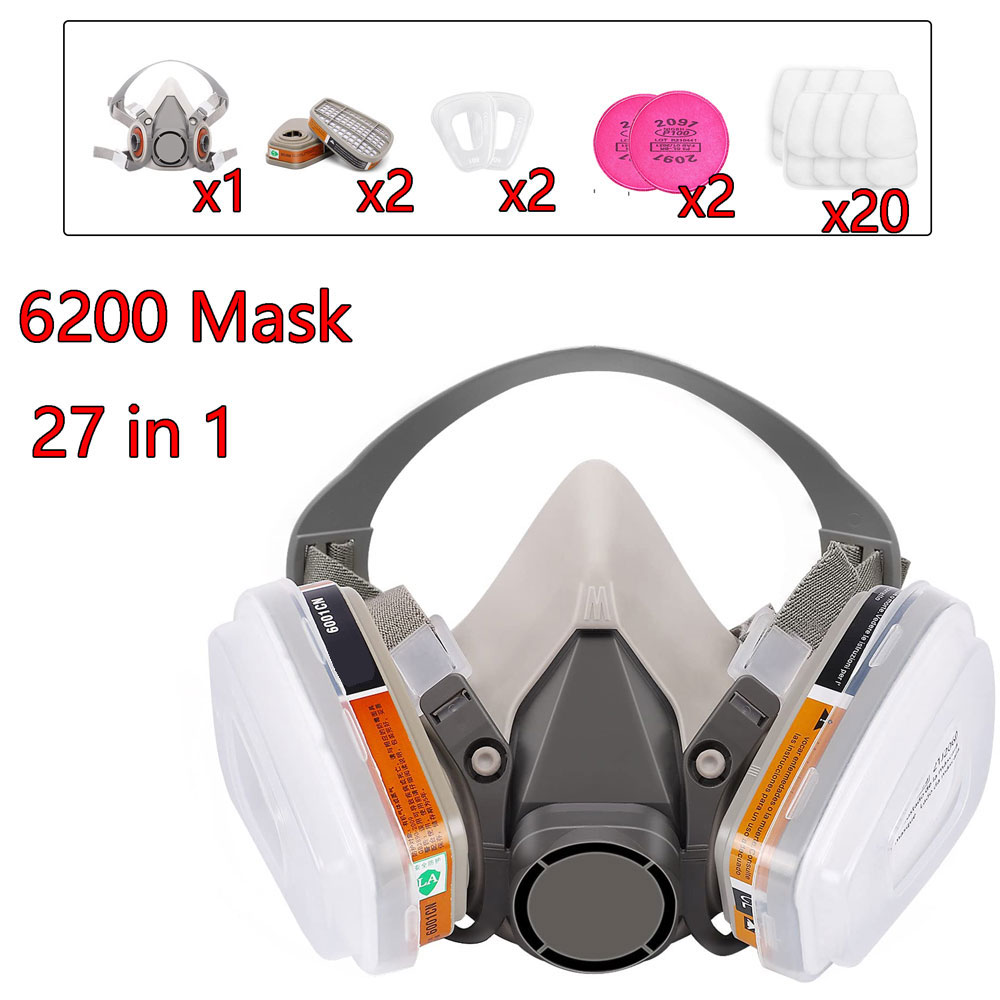 Face Mask Storage Box - Gaz Maskesi 6200 Set Araç Boyama