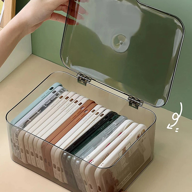 Akrilik çeşitli eşyalar depola - Face Mask Storage Box incelemesi ve fiyatı