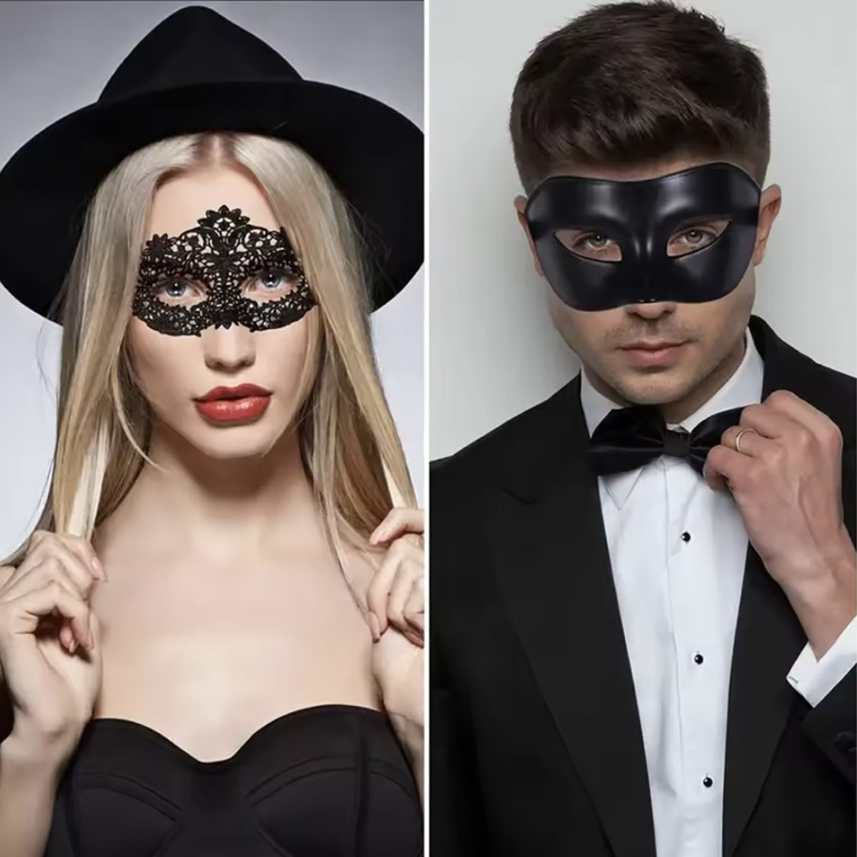 Çiftler için 2 adet Zarif Siya - Black Face Mask Pack incelemesi ve fiyatı