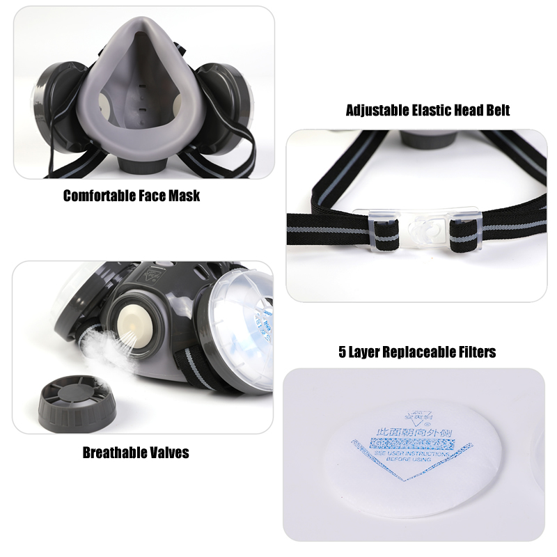 Yeni Anti Toz Maskesi Tam Yüz  - Dust Mask Construction incelemesi ve fiyatı