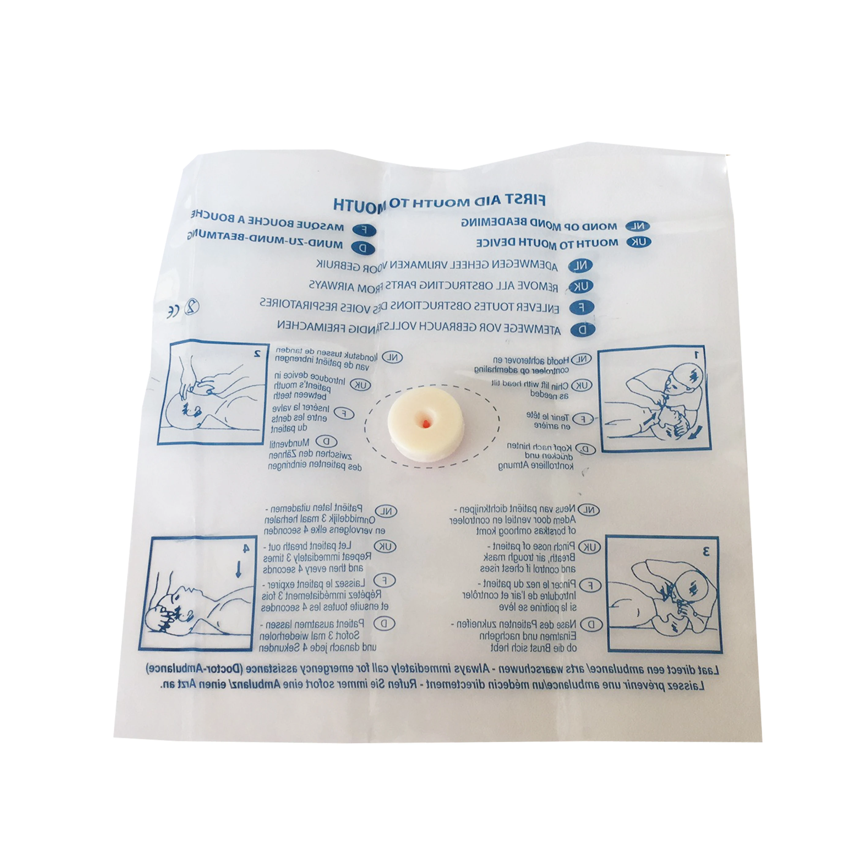 Üretici Ağızdan Ağza Solunum M - Disposable Mask Blue incelemesi ve fiyatı