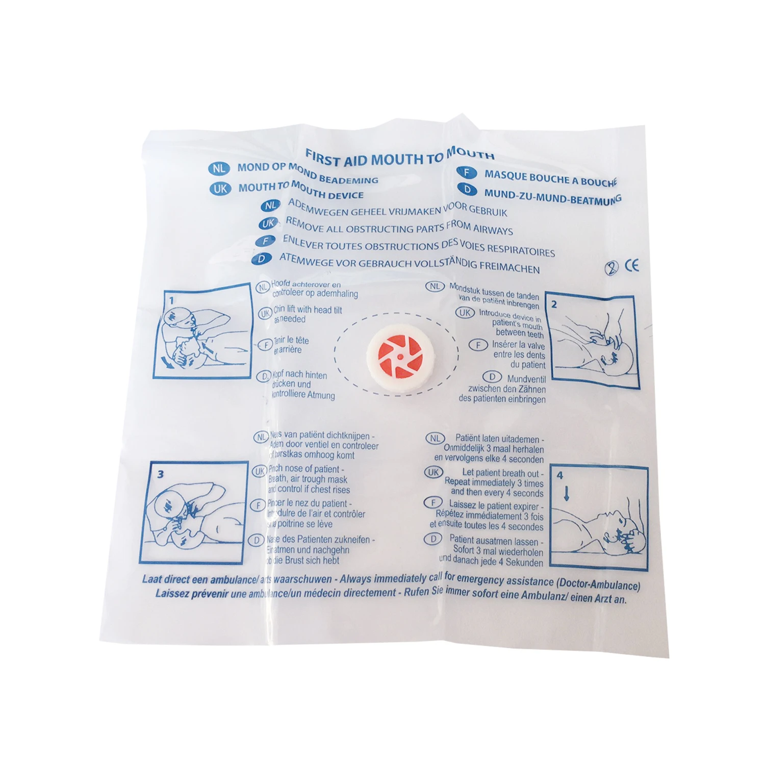 Üretici Ağızdan Ağza Solunum M - Disposable Mask Blue incelemesi ve fiyatı