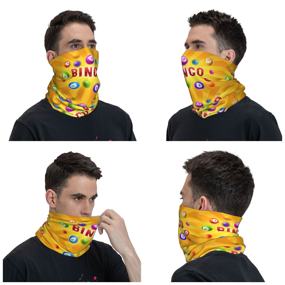 Özel Tasarım Bingo Desenli Ban - Neck Gaiter Face Cover incelemesi ve fiyatı