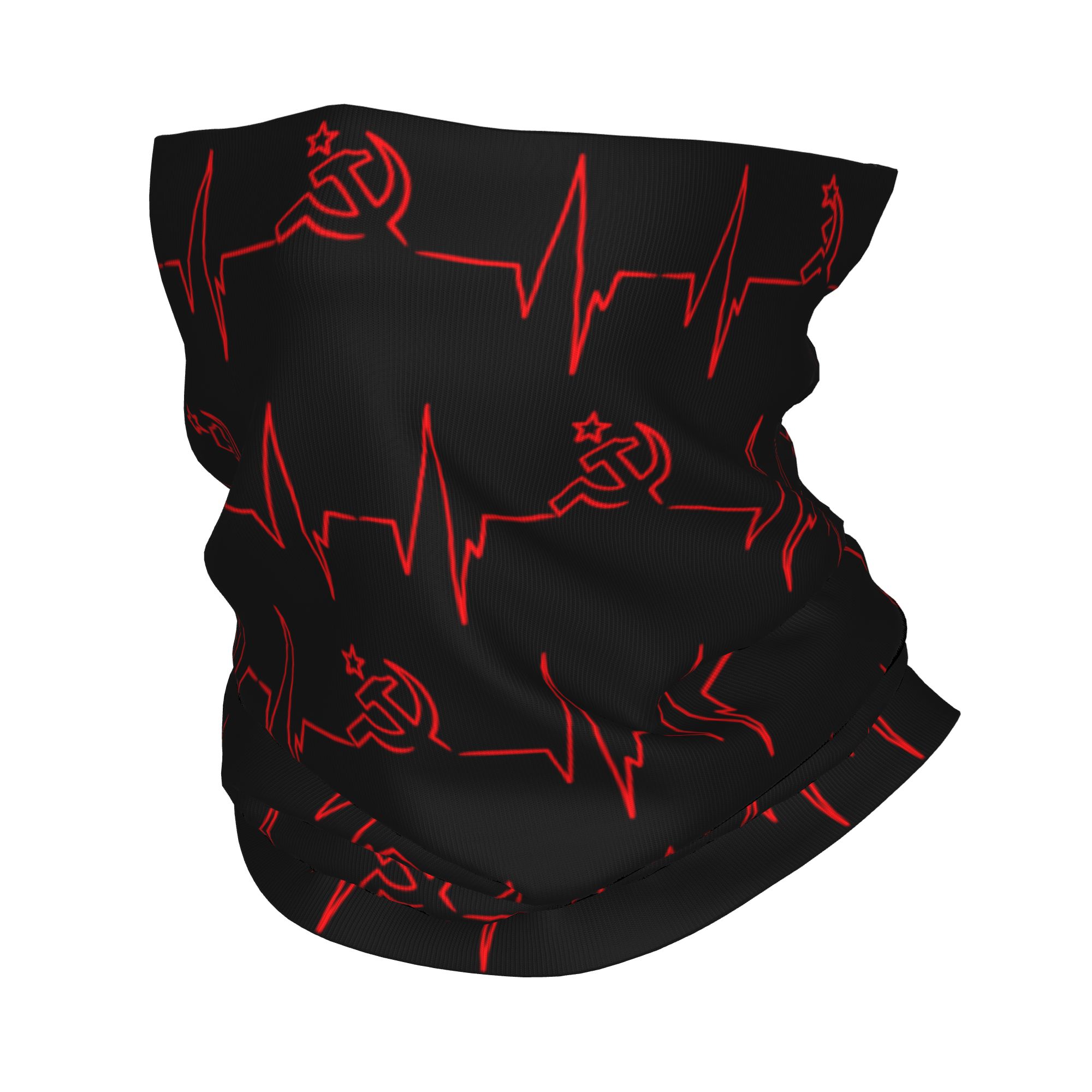 Özel Kalp Atışı Rus Bayrağı Ru - Neck Gaiter Face Cover incelemesi ve fiyatı