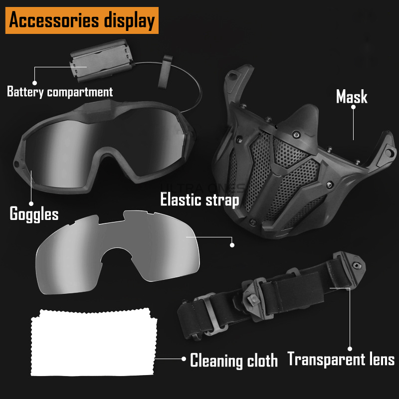 Taktik Tam Yüz Maskesi Anti-si - Anti Pollution Mask incelemesi ve fiyatı