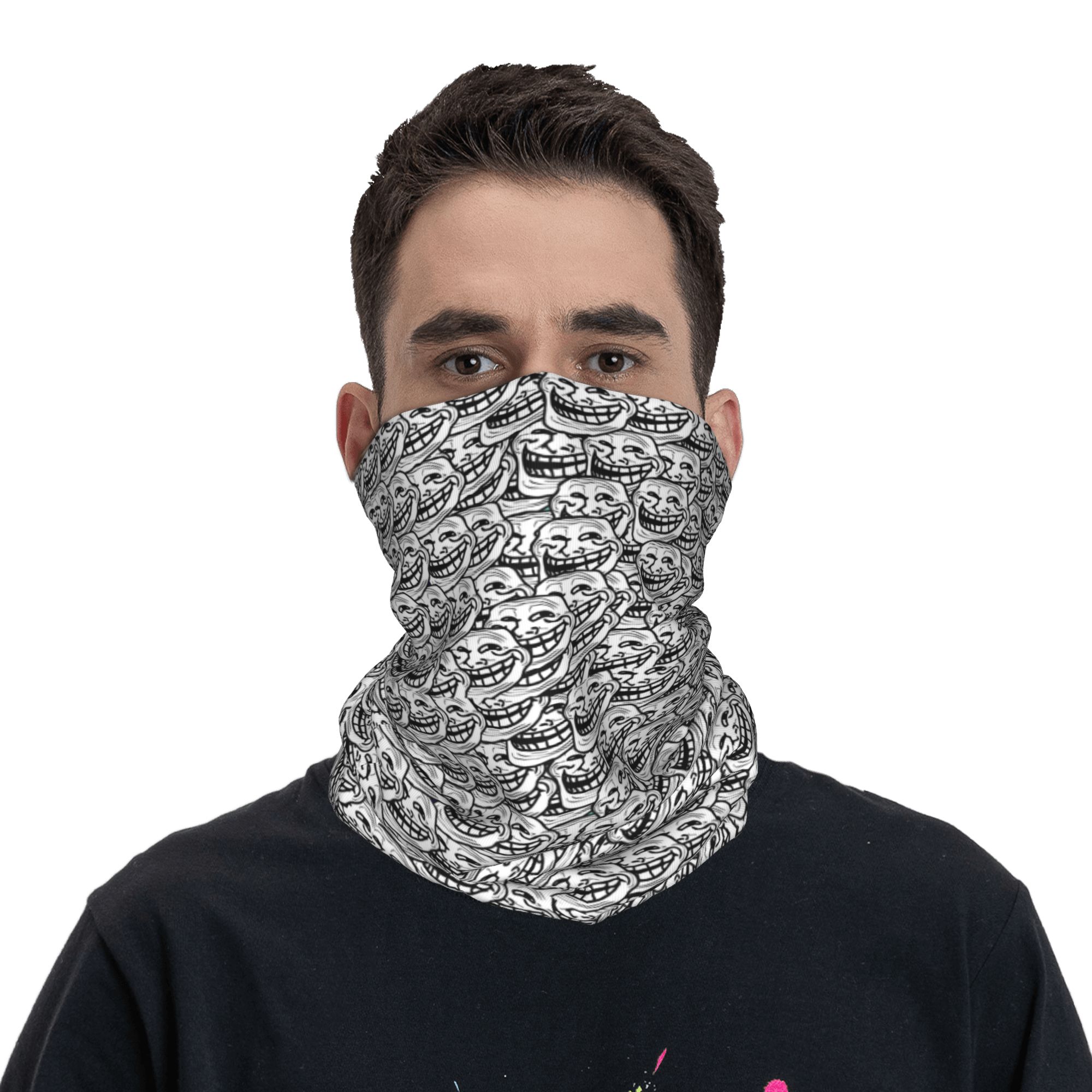 Komik Anime Troll Face Quest V - Neck Gaiter Face Cover incelemesi ve fiyatı