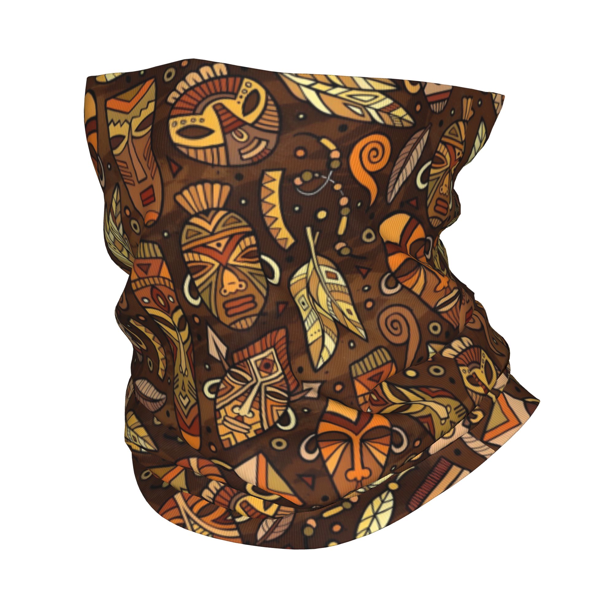 Özel Tribal Maske Desenli Band - Neck Gaiter Face Cover incelemesi ve fiyatı