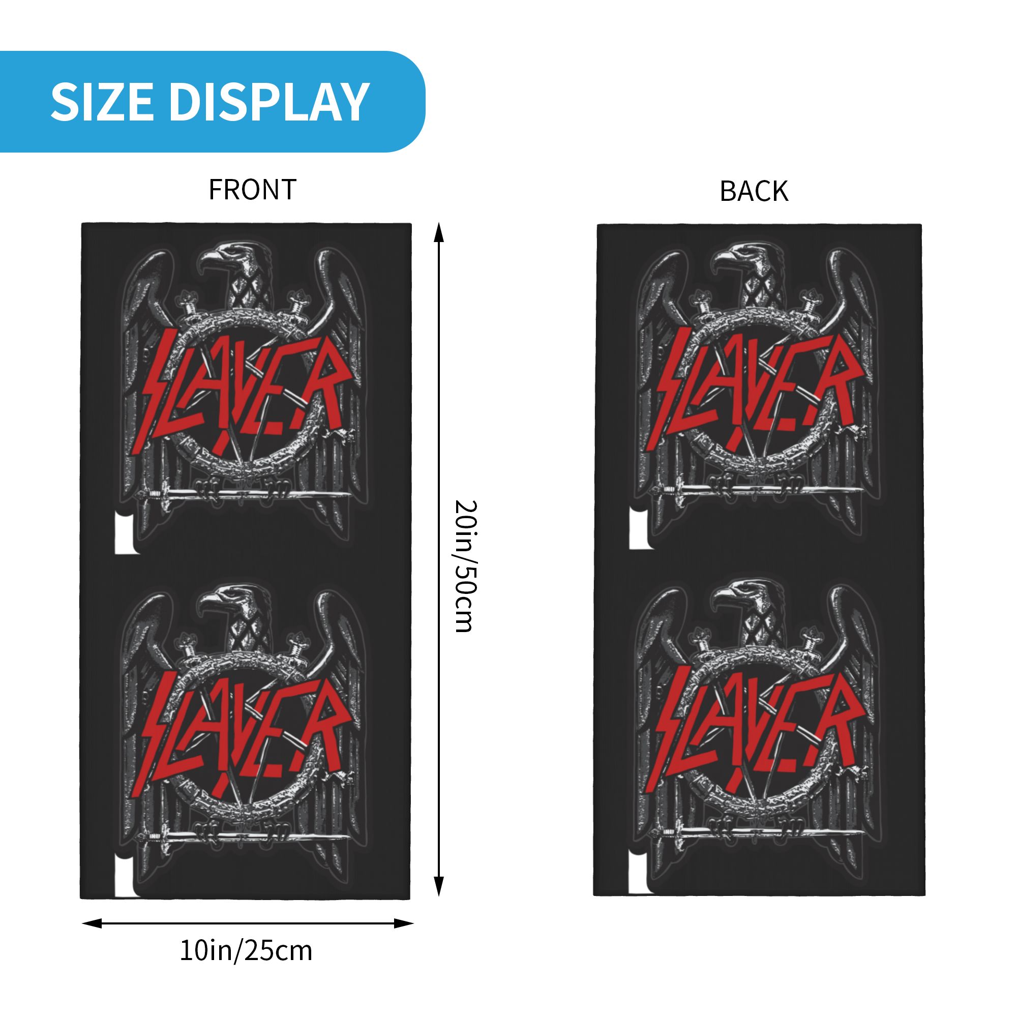 Özel Slayers Logo Bandana Boyu - Neck Gaiter Face Cover incelemesi ve fiyatı
