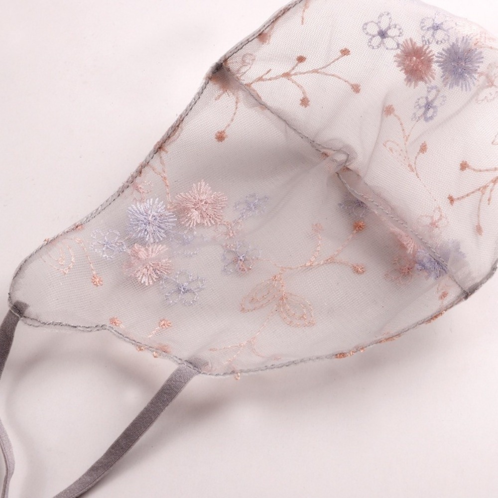 Klasik Nakışlı Çiçek Peçe Mask - Cloth Face Mask Washable incelemesi ve fiyatı