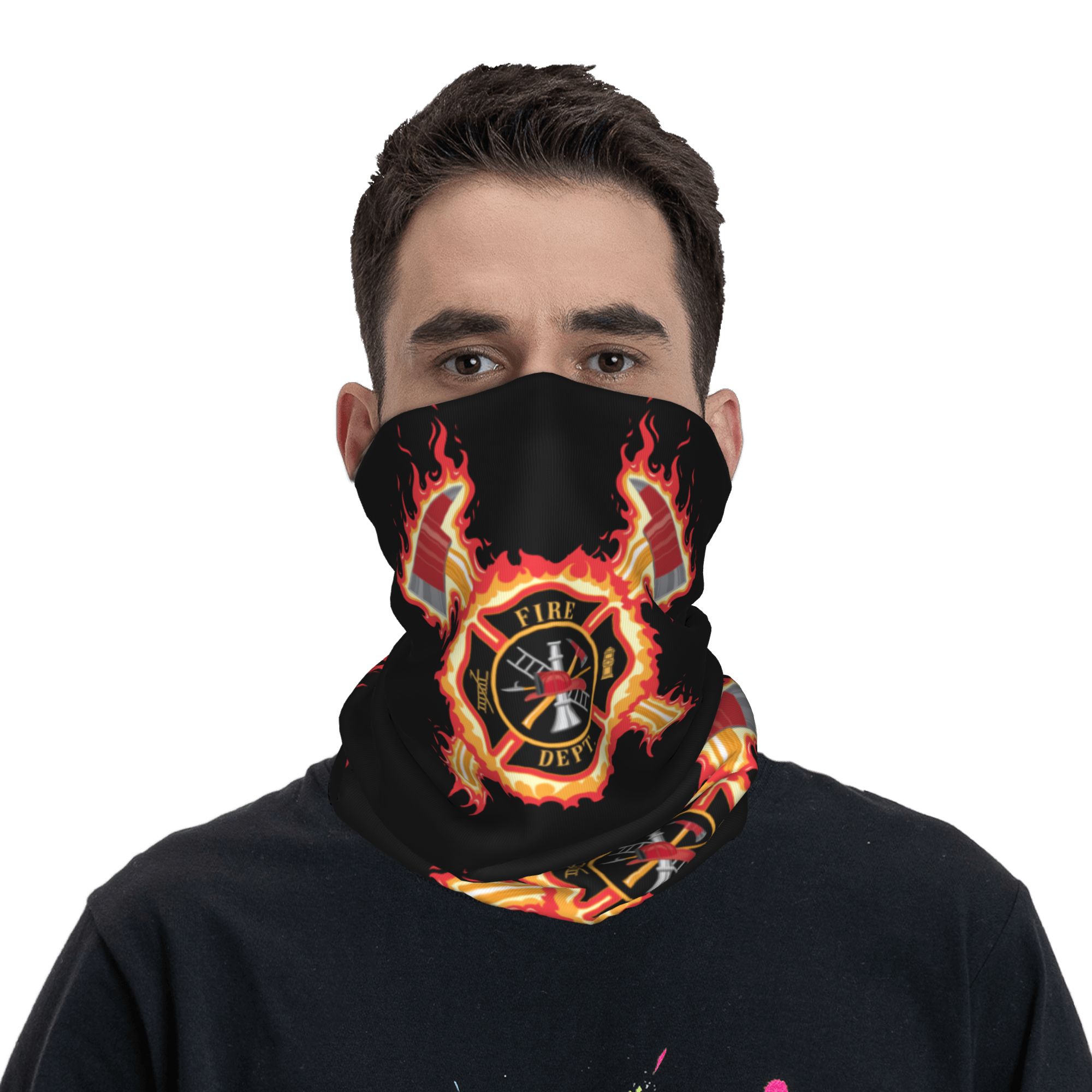 Özel İtfaiyeci Çapraz Bandana  - Neck Gaiter Face Cover incelemesi ve fiyatı