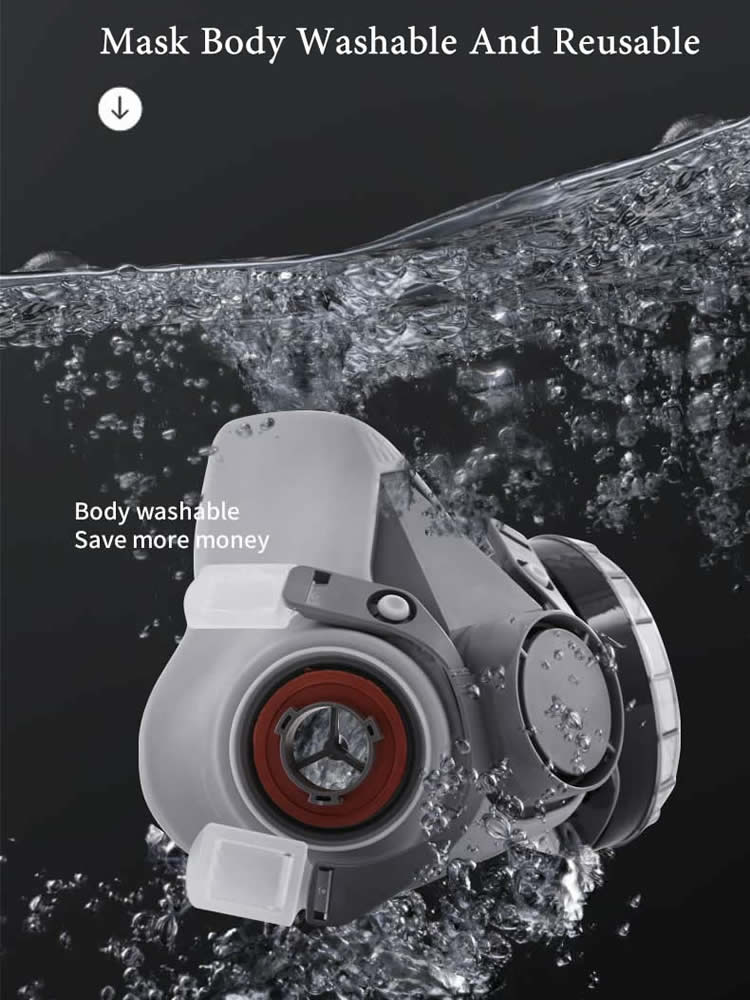 Yarım yüz 6200 toz gaz maskesi - Dust Mask Construction incelemesi ve fiyatı