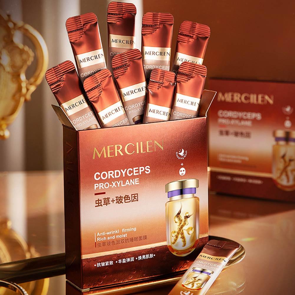 20 adet/kutu Mercilen Cordycep - Face Mask Storage Box incelemesi ve fiyatı
