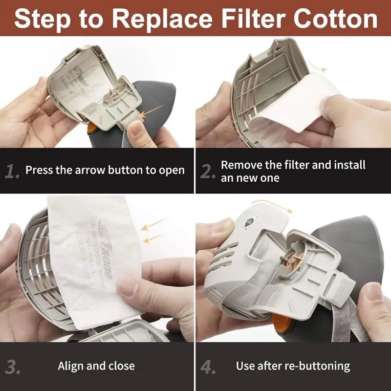 Toz maskesi + 20 adet filtre p - Dust Mask Construction incelemesi ve fiyatı