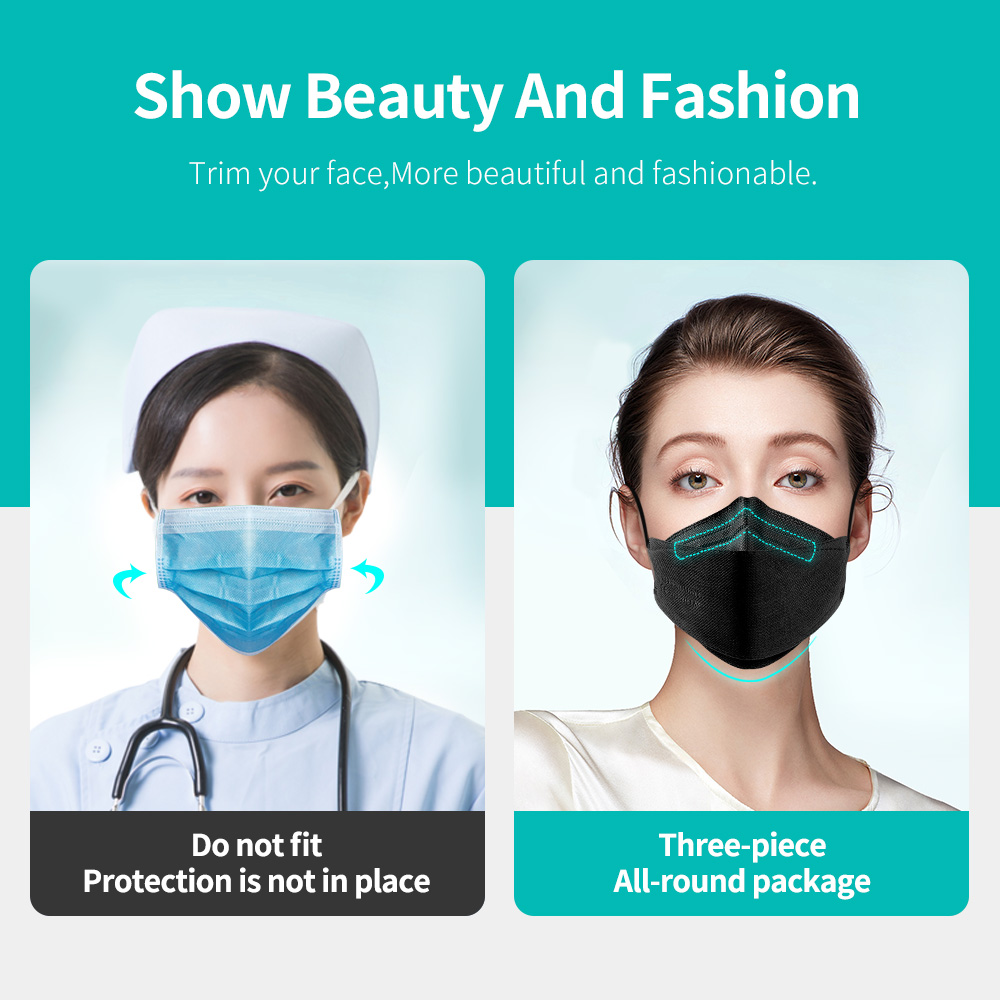 10-100PCS Mascarillas FFP2 Yüz - Disposable Surgical Mask incelemesi ve fiyatı