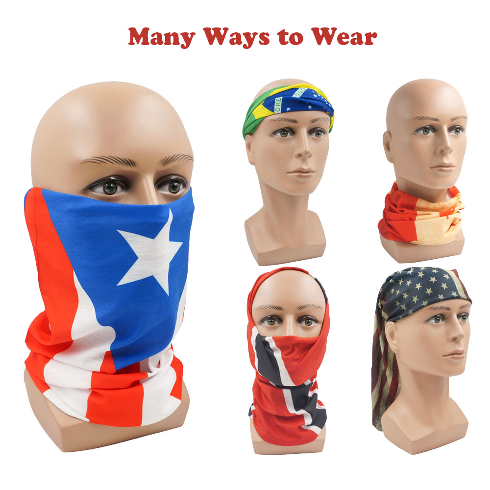Cezayir bayrağı baskılı Bandan - Neck Gaiter Face Cover incelemesi ve fiyatı
