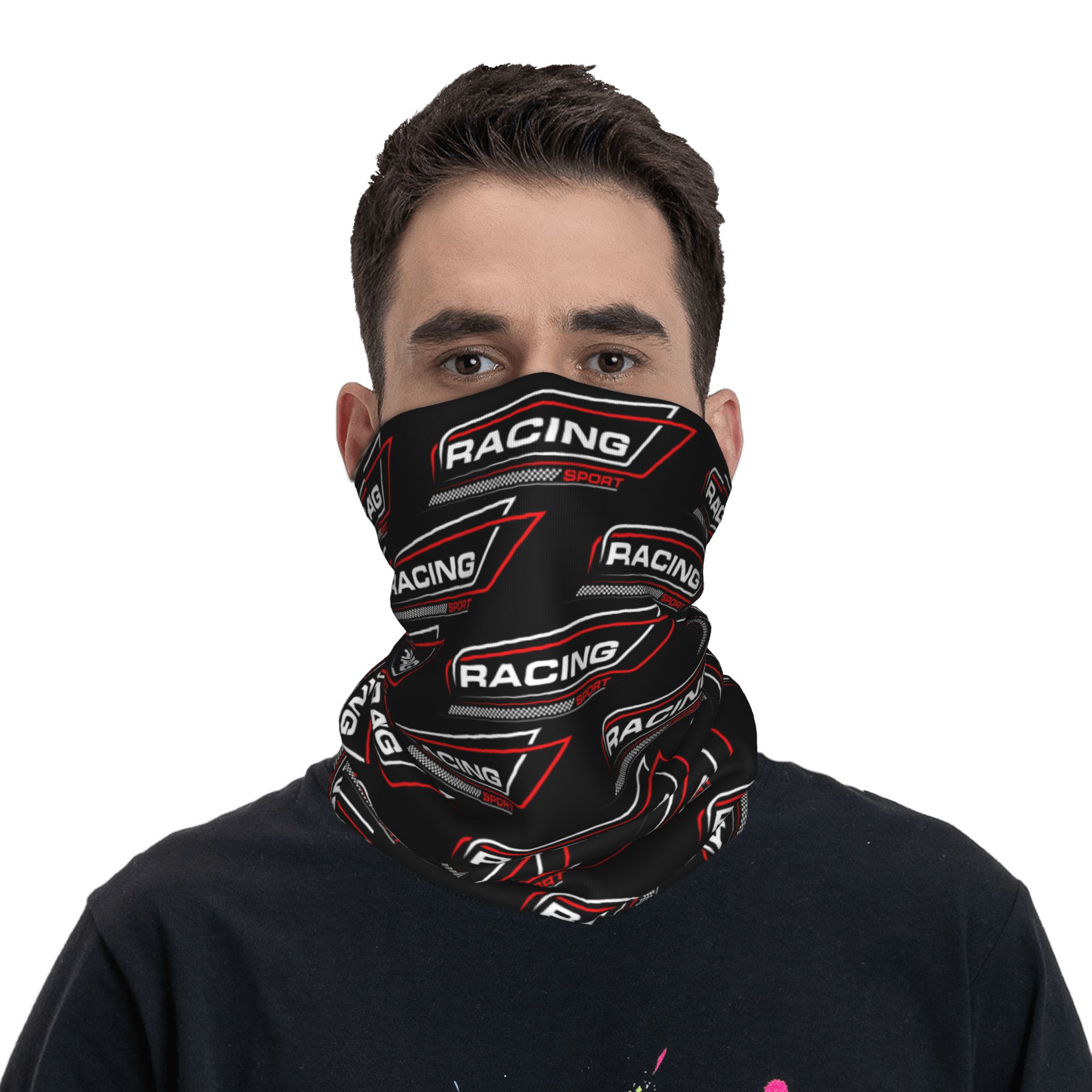 Özel Yarış Hız Yarışı Bandanas - Neck Gaiter Face Cover incelemesi ve fiyatı
