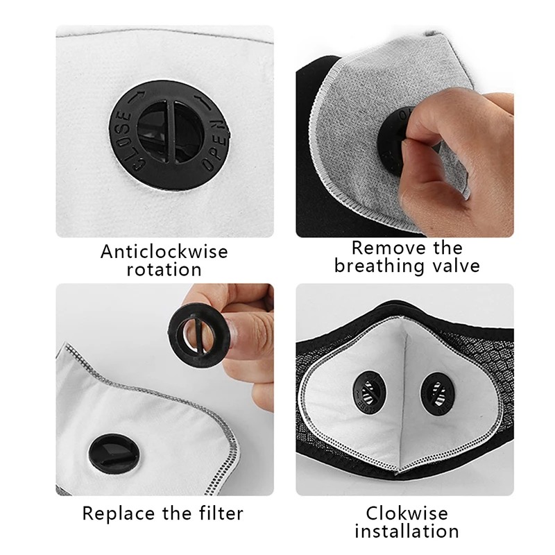 Bisiklet Sürüşü için Toz Geçir - Dust Mask Construction incelemesi ve fiyatı