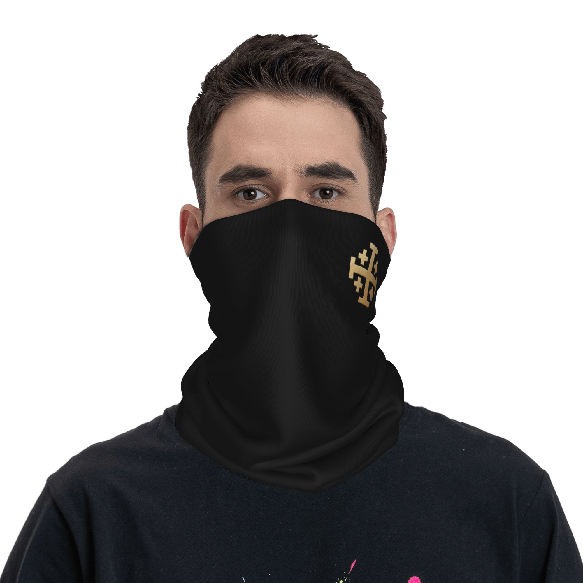 Şövalye Kudüs Haçı Hıristiyan  - Neck Gaiter Face Cover incelemesi ve fiyatı