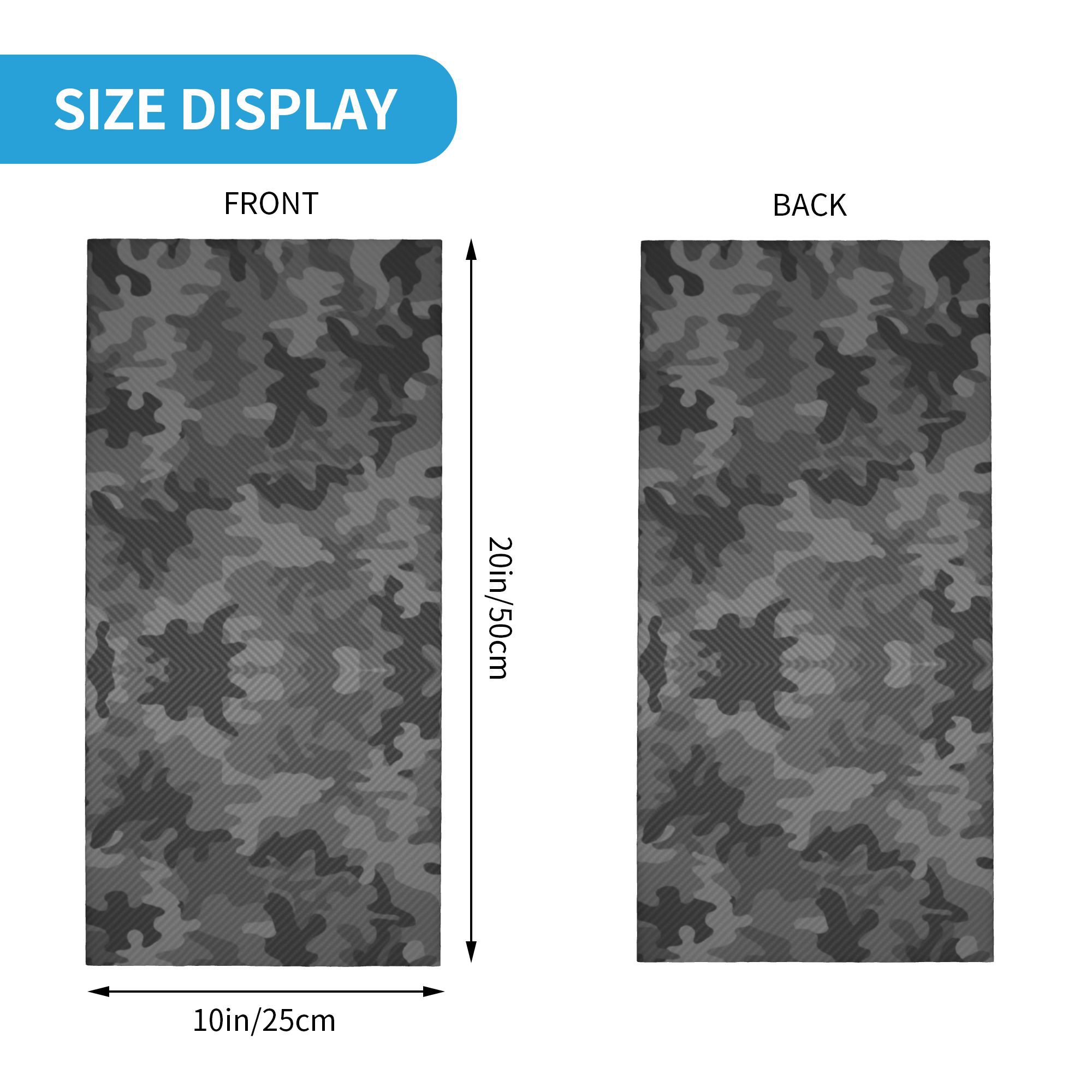 Özel Karbon Camo Bandana Boyun - Neck Gaiter Face Cover incelemesi ve fiyatı