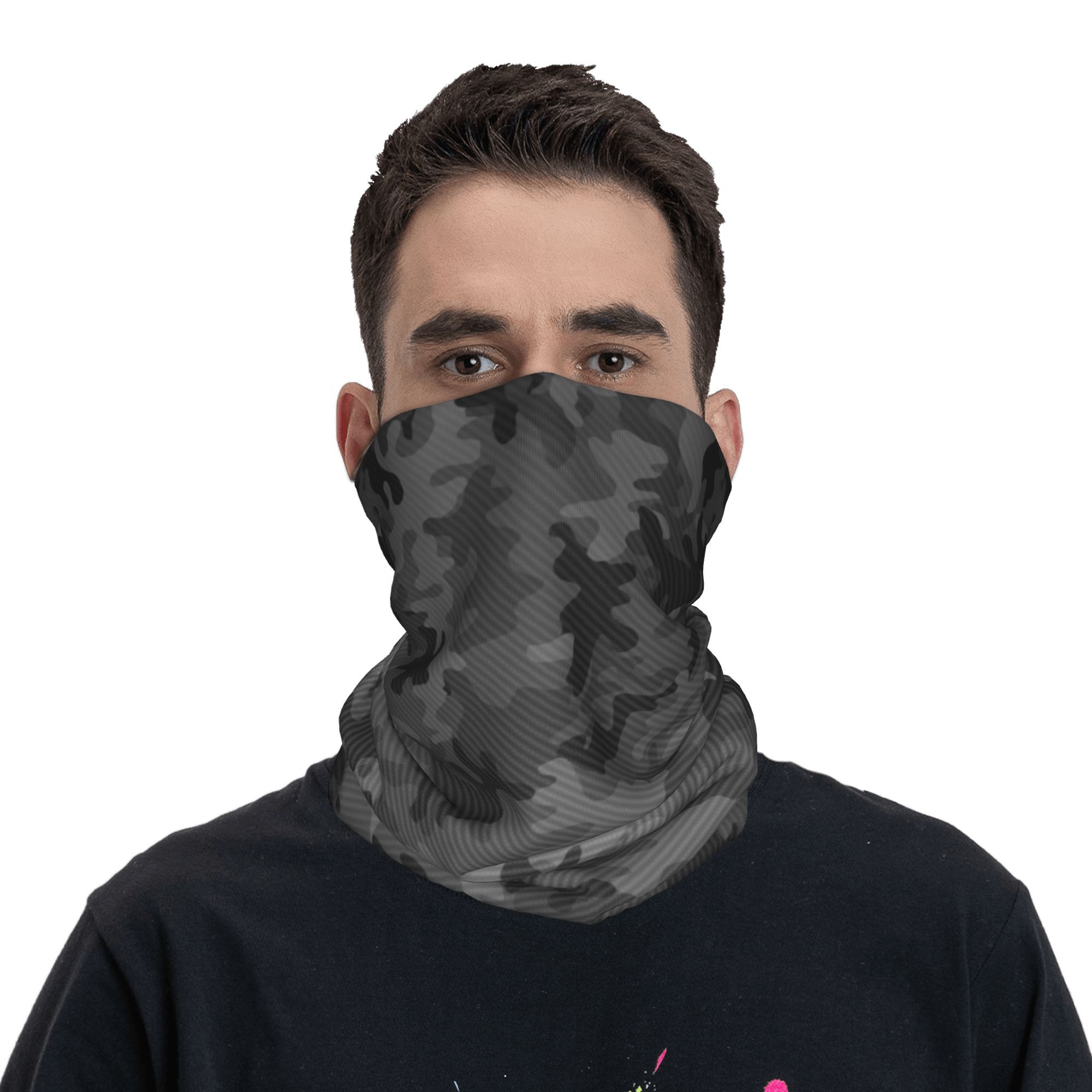 Özel Karbon Camo Bandana Boyun - Neck Gaiter Face Cover incelemesi ve fiyatı