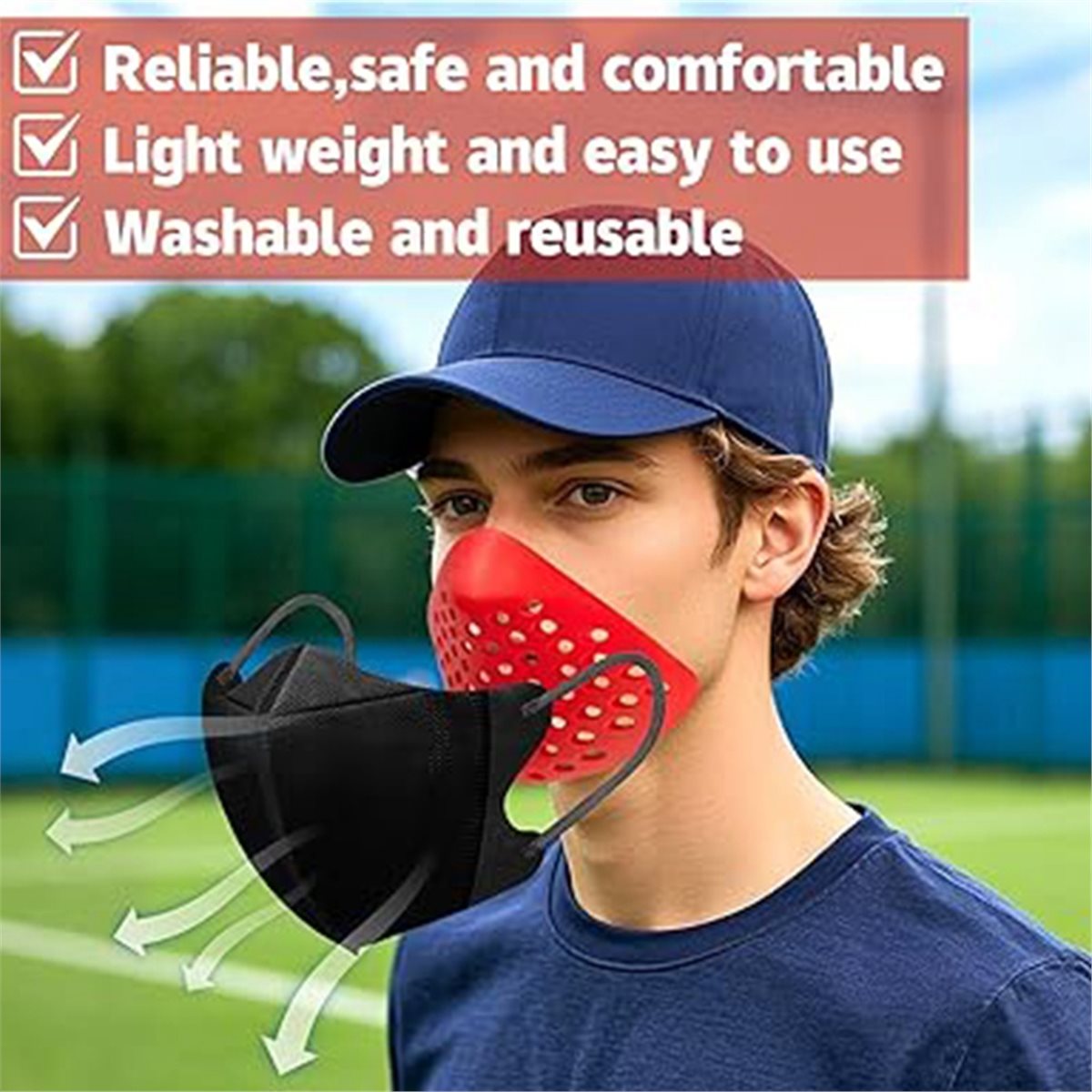 Kullanışlı 4 Adet 3D Silikon M - Silicone Mask Bracket incelemesi ve fiyatı