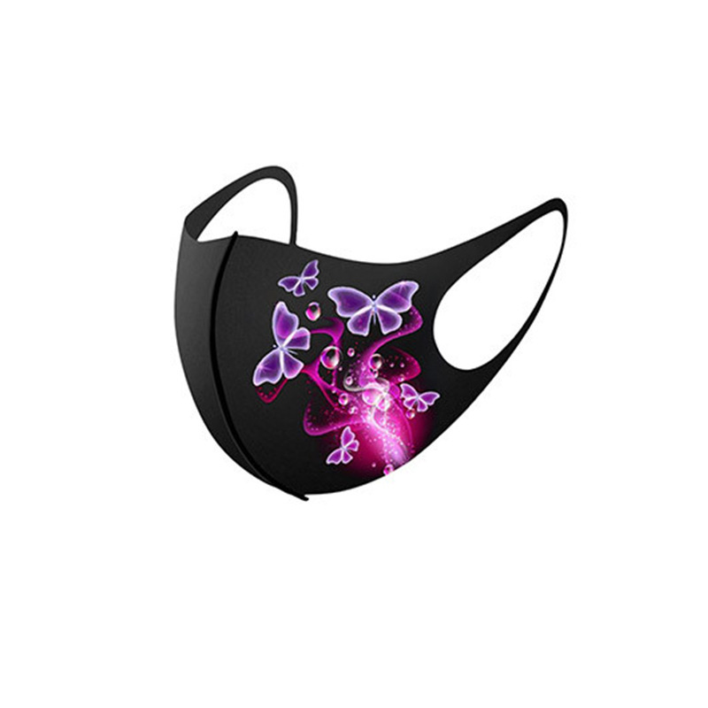 Yeni buz ipek serigrafi baskı  - Cloth Face Mask Washable incelemesi ve fiyatı