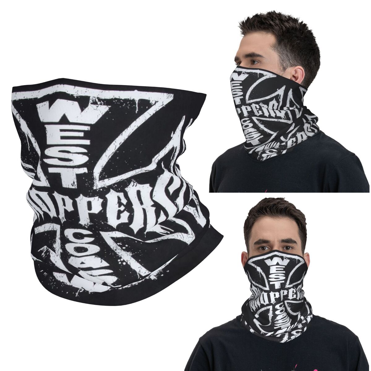 West Coast Iron Cross Choppers - Neck Gaiter Face Cover incelemesi ve fiyatı