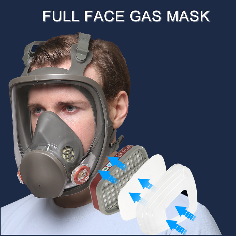 6800 tam yüz gaz maskesi çift  - Dust Mask Construction incelemesi ve fiyatı