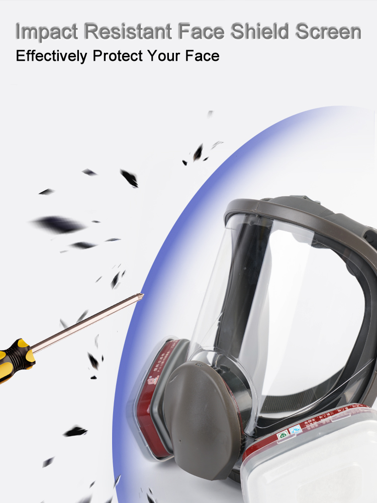 6800 tam yüz gaz maskesi çift  - Dust Mask Construction incelemesi ve fiyatı