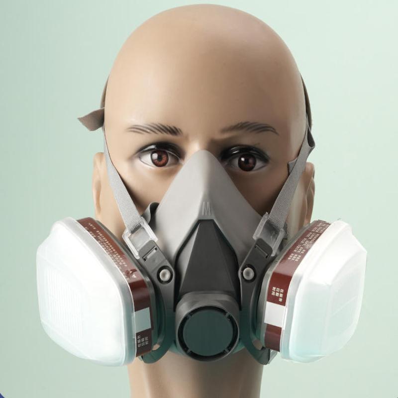 1 Set Yarım Yüz Toz Maskesi Ye - Respirator Half Face incelemesi ve fiyatı