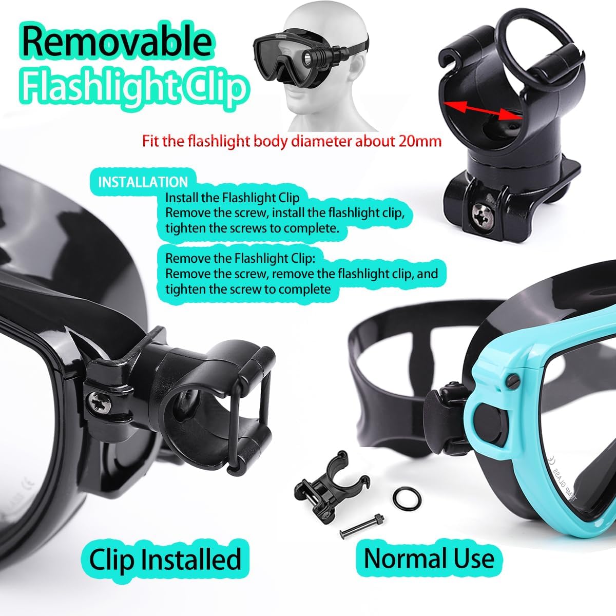 El feneri braketi ile tüplü da - Silicone Mask Bracket incelemesi ve fiyatı